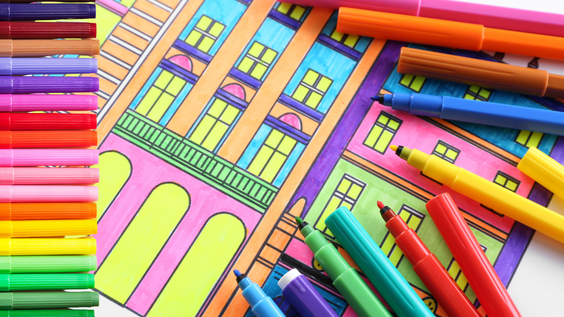 Choosing the Right Coloring Medium: Tips for Using Colored Pencils, Markers, and More