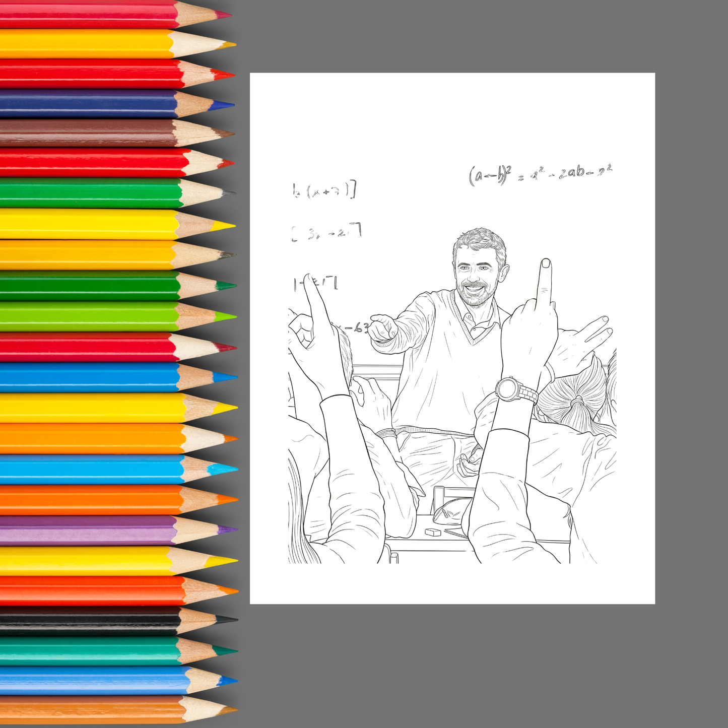 Thank You, Teacher: A Relaxing Coloring Book for Educators