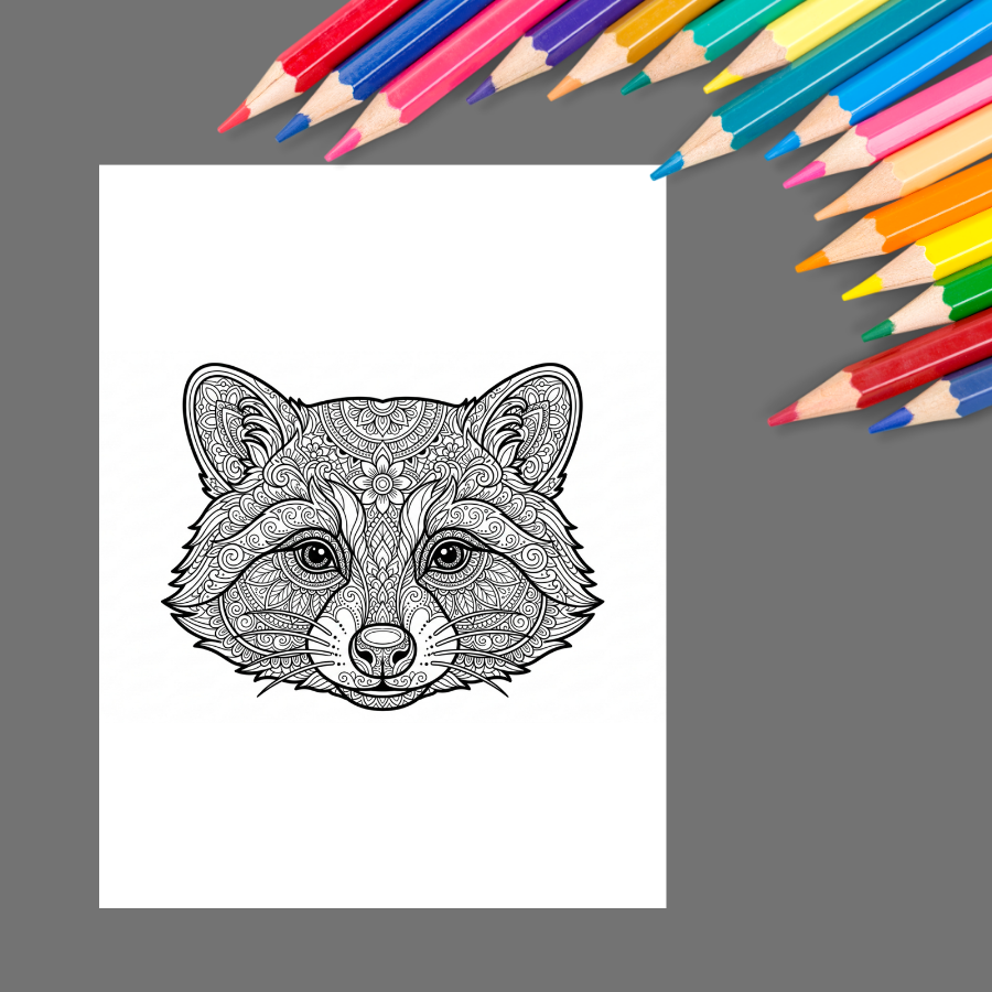 Mandala Animals: A Collection of Exquisite Animal Mandalas for Mindful Coloring