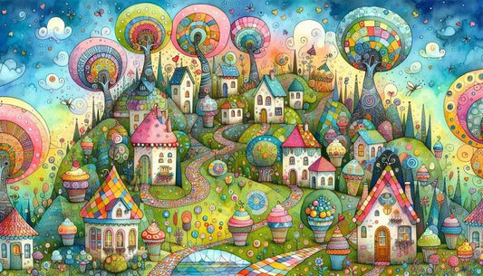 Cottagecore and Coloring Galore