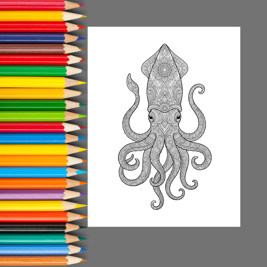 Mandala Animals: A Collection of Exquisite Animal Mandalas for Mindful Coloring