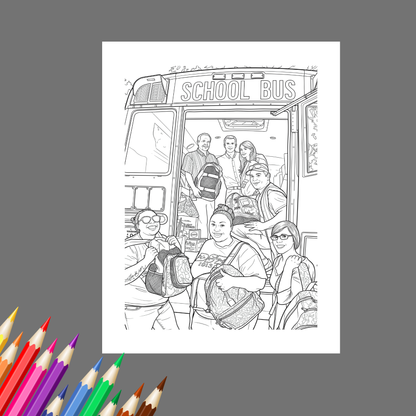 Thank You, Bus Driver: A Fun Appreciation Coloring Book for School Bus Drivers
