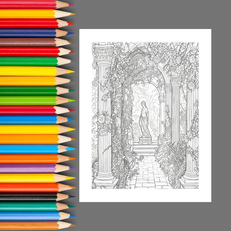 Spring Season: A Beautiful Springtime Coloring Book