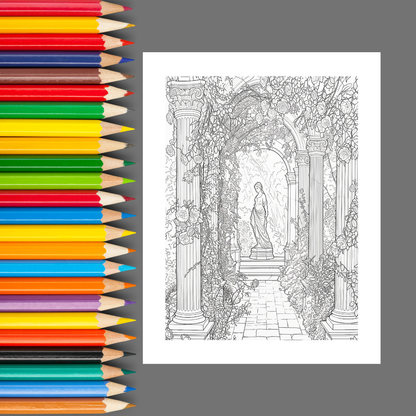 Spring Season: A Beautiful Springtime Coloring Book