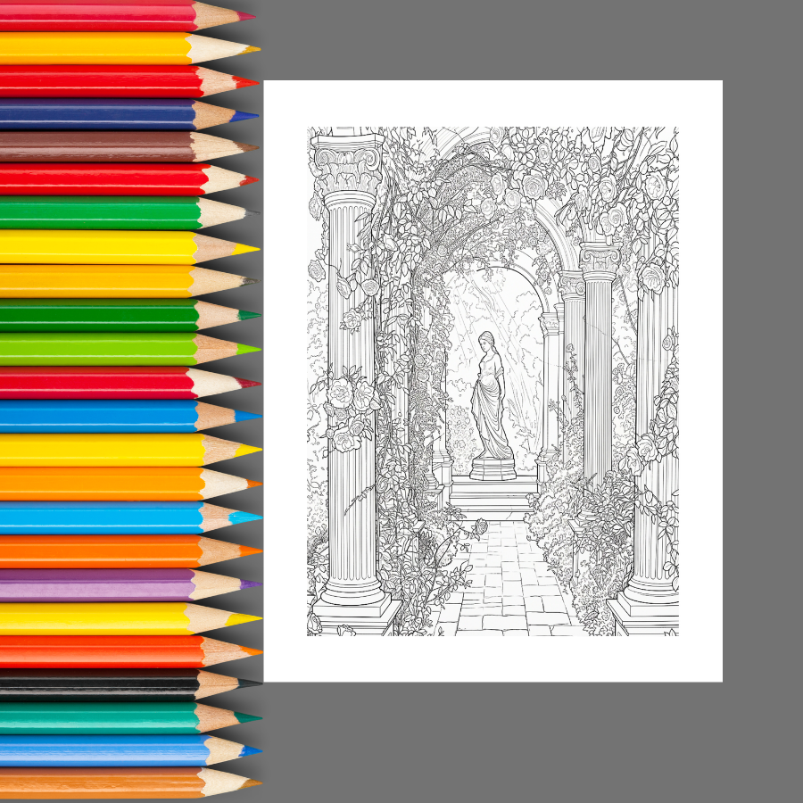 Spring Season: A Beautiful Springtime Coloring Book