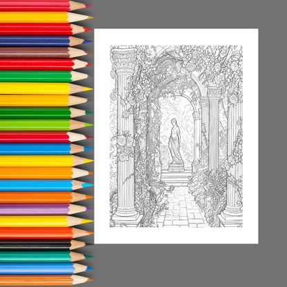 Spring Season: A Beautiful Springtime Coloring Book