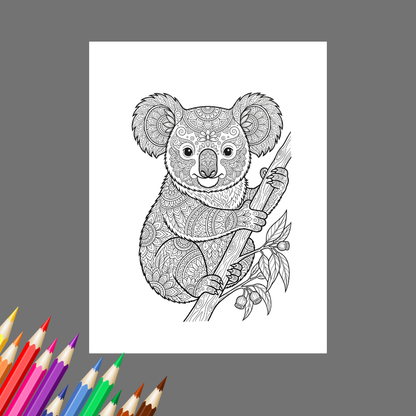 Mandala Animals: A Collection of Exquisite Animal Mandalas for Mindful Coloring