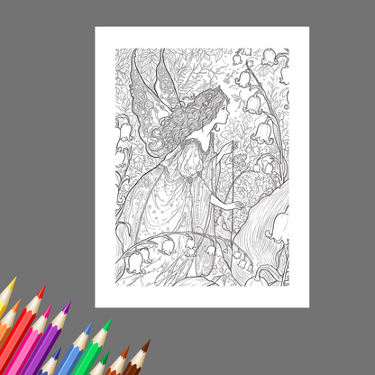 Spring Season: A Beautiful Springtime Coloring Book