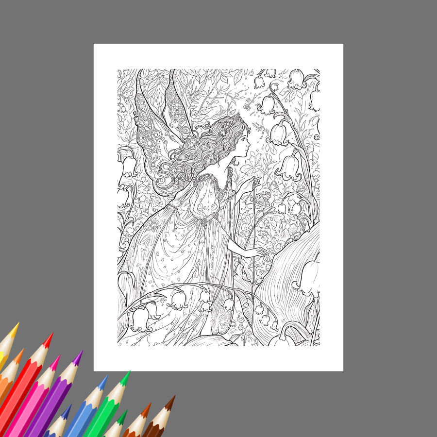 Spring Season: A Beautiful Springtime Coloring Book