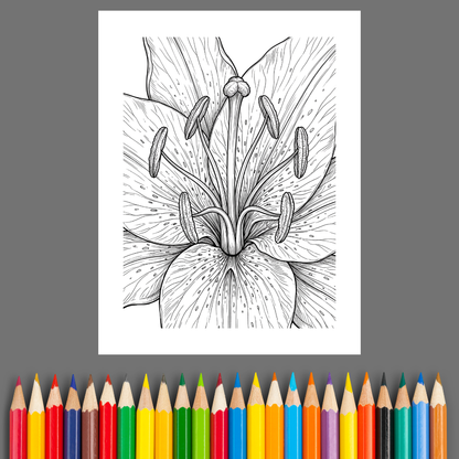 Spring Season: A Beautiful Springtime Coloring Book