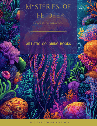 Mysteries of the Deep: An Ocean Coloring Book