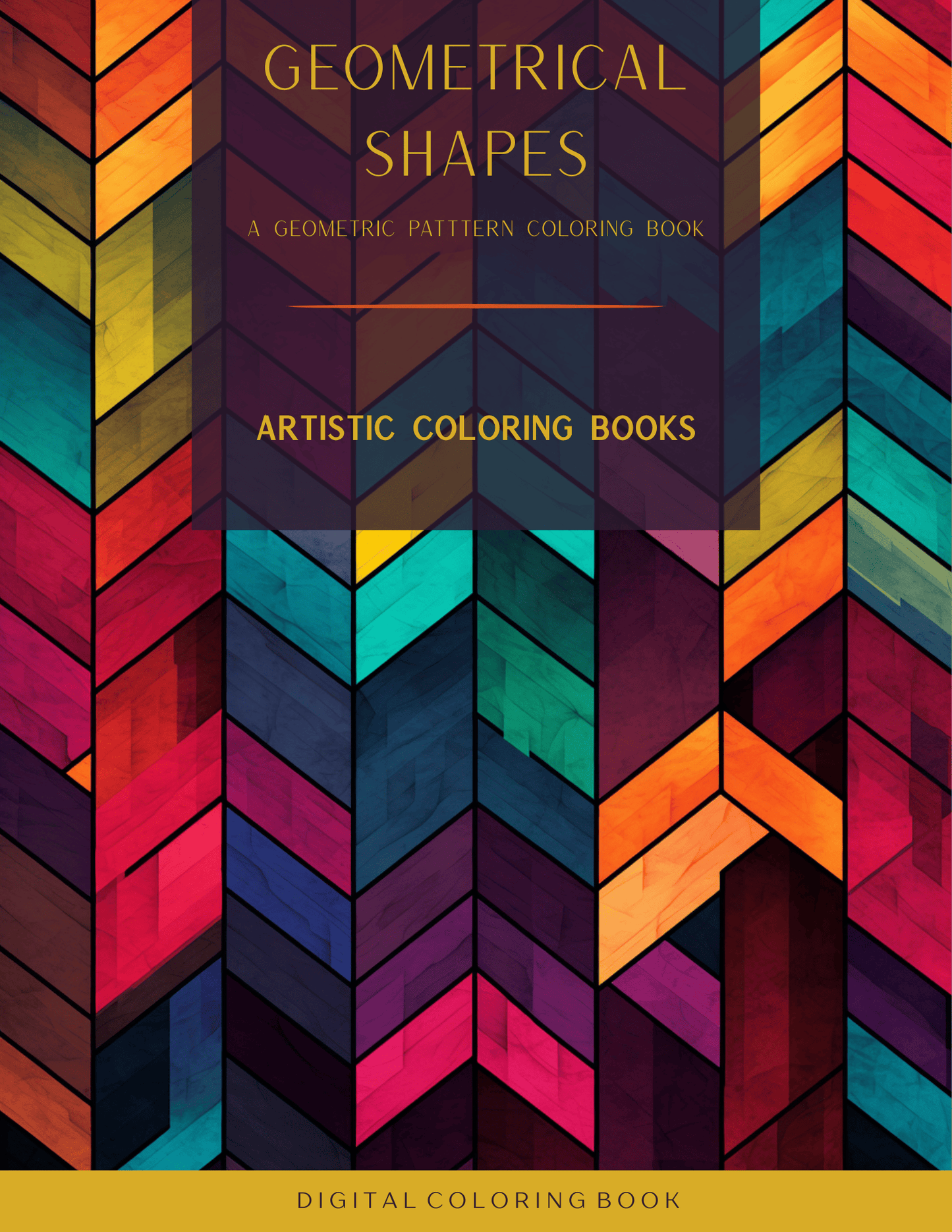 Geometric Shapes: A Geometric Pattern Coloring Book